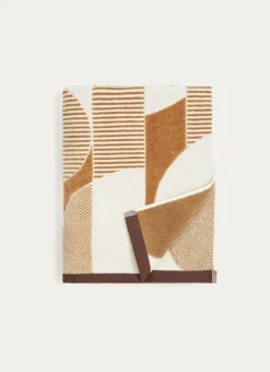 Bouchara Linge De Bain Fantaisie^DRAP DE BAIN JACQUARD MOTIF GÉOMÉTRIQUE