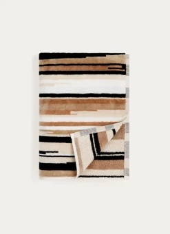 Bouchara Linge De Bain Fantaisie^DRAP DE DOUCHE EN VELOURS À RAYURES