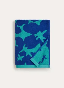 Bouchara Linge De Bain Fantaisie^DRAP DE DOUCHE JACQUARD BICOLORE AVEC MOTIF FLORAL