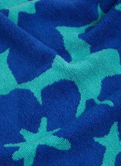 Bouchara Linge De Bain Fantaisie^DRAP DE DOUCHE JACQUARD BICOLORE AVEC MOTIF FLORAL