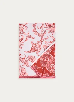 Bouchara Linge De Bain Fantaisie^DRAP DE DOUCHE JACQUARD MOTIF FLORAL ORIANE