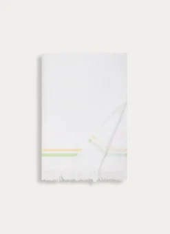 Bouchara Drap De Plage^DRAP DE PLAGE FOUTA À RAYURES ET BOUCLETTE