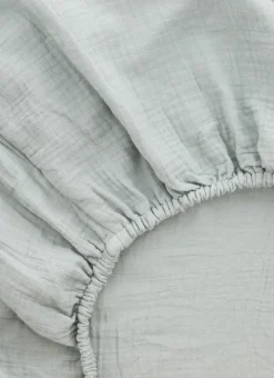 Enfant Bouchara Linge De Lit^DRAP HOUSSE BÉBÉ EN GAZE DE COTON