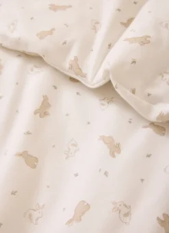 Enfant Bouchara Linge De Lit^DRAP HOUSSE BÉBÉ EN JERSEY DE COTON IMPRIMÉ LAPIN