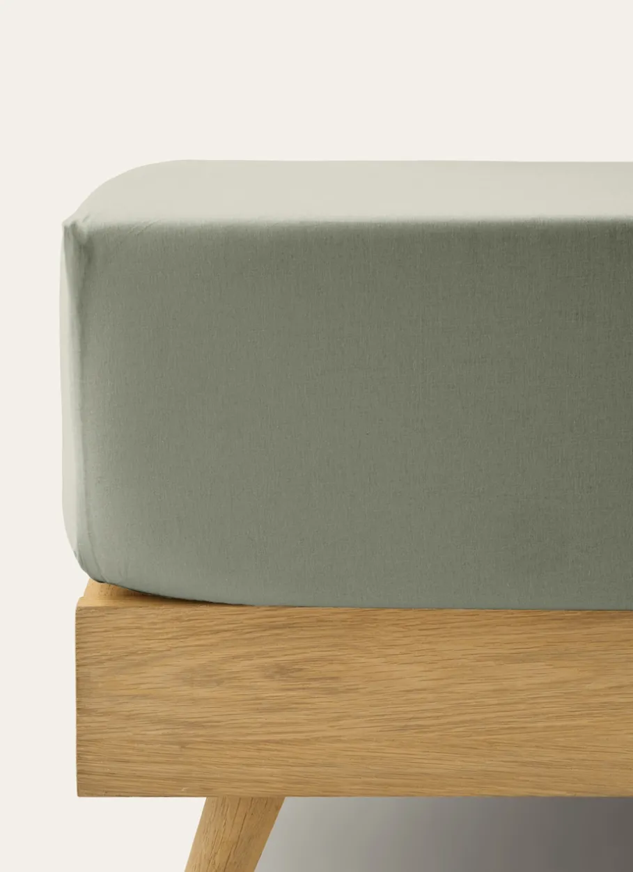 Bouchara Drap Uni^DRAP HOUSSE EN COTON