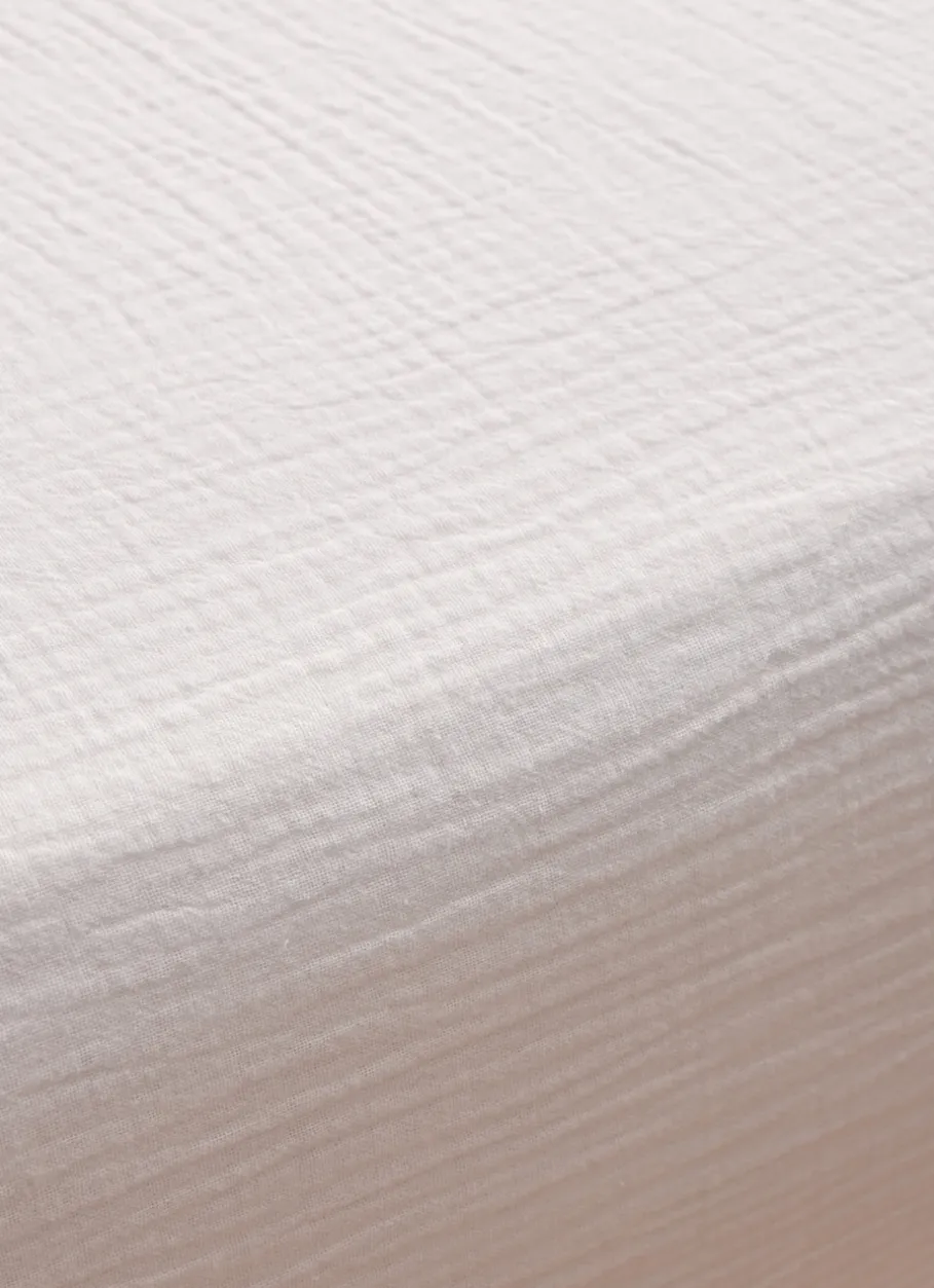 Bouchara Drap Uni^DRAP HOUSSE EN DOUBLE GAZE