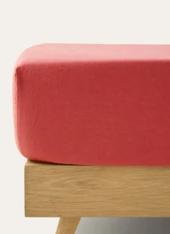 Bouchara Drap Uni^DRAP HOUSSE EN LIN LAVÉ UNI 165GR