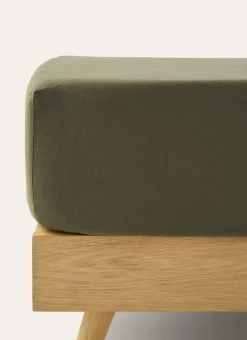 Bouchara Drap Uni^DRAP HOUSSE EN LIN LAVÉ UNI 165GR