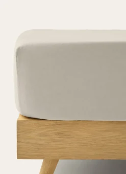 Bouchara Drap Uni^DRAP HOUSSE EN LIN LAVÉ UNI 165GR