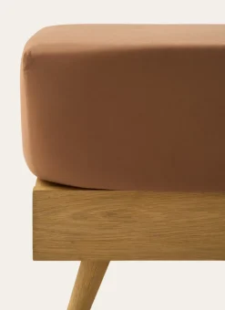 Bouchara Drap Uni^DRAP HOUSSE UNI EN COTON LAVÉ BIO