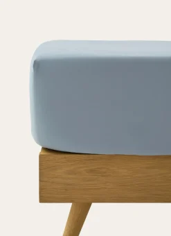 Bouchara Drap Uni^DRAP HOUSSE UNI EN COTON LAVÉ BIO