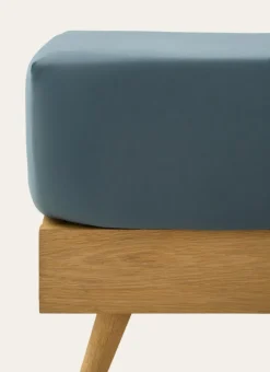 Bouchara Drap Uni^DRAP HOUSSE UNI EN COTON LAVÉ BIO