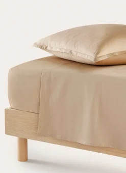 Bouchara Drap Uni|Chambre De Noël^DRAP PLAT EN SATIN DE COTON UNI