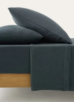 Bouchara Drap Uni^DRAP PLAT UNI EN LIN LAVÉ - 165GR