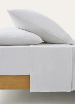 Bouchara Drap Uni^DRAP PLAT UNI EN LIN LAVÉ - 165GR