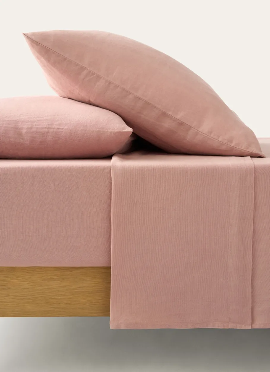 Bouchara Drap Uni^DRAP PLAT UNI EN LIN LAVÉ - 165GR