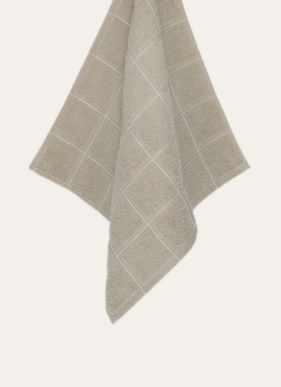 Bouchara Torchon, Essuie-Mains^ESSUIE-MAINS EN ÉPONGE À CARREAUX