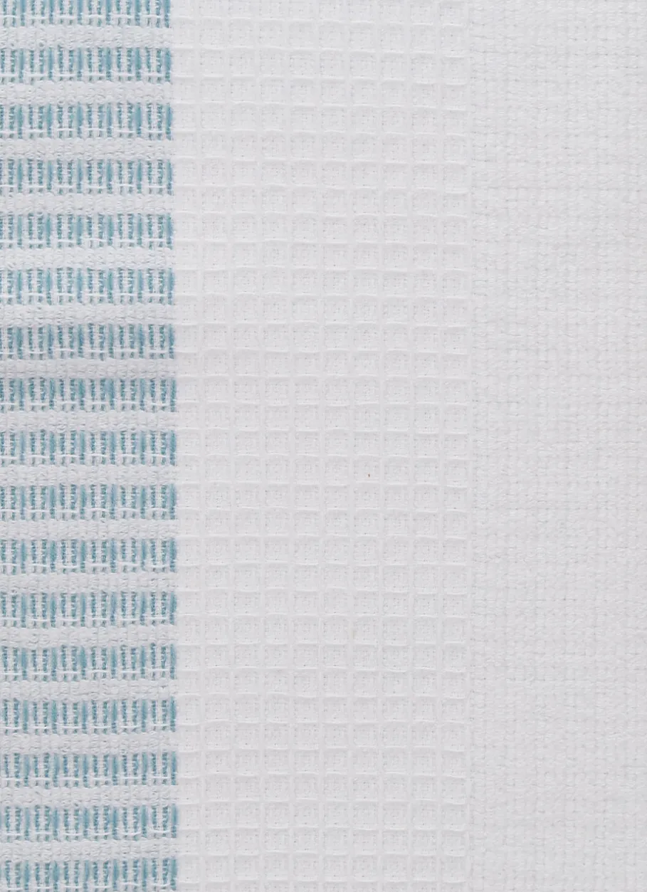 Bouchara Torchon, Essuie-Mains^ESSUIE-MAINS EN ÉPONGE AVEC TISSAGE COLORÉ