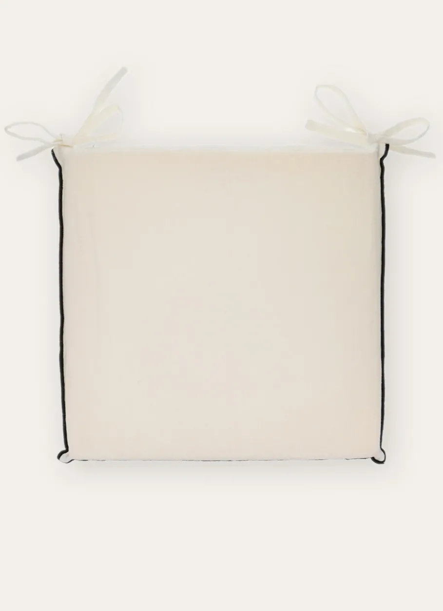 Bouchara Galette De Chaise^GALETTE DE CHAISE DÉHOUSSABLE COTON/LIN