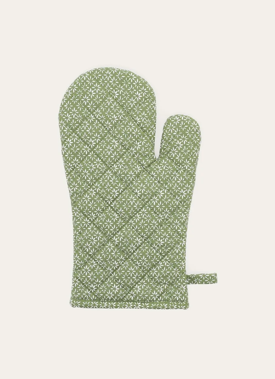 Bouchara Tablier, Manique, Gant^GANT DE CUISINE À MOTIFS GÉOMÉTRIQUES