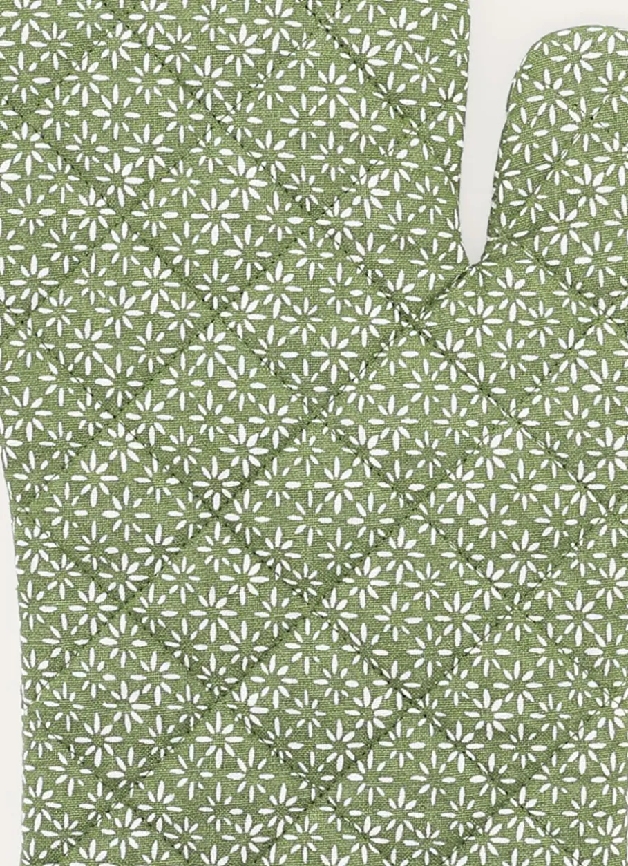 Bouchara Tablier, Manique, Gant^GANT DE CUISINE À MOTIFS GÉOMÉTRIQUES