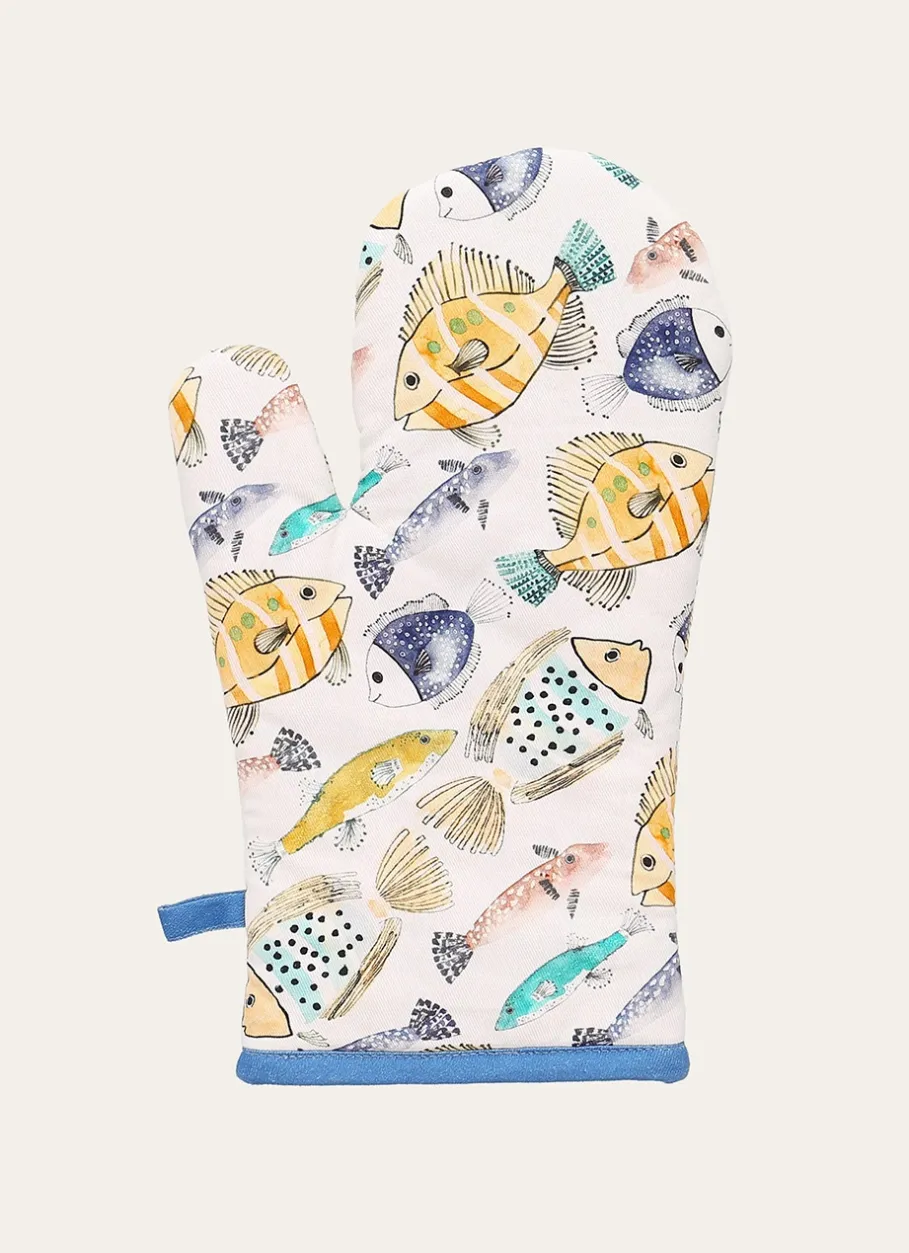 Bouchara Tablier, Manique, Gant^GANT DE CUISINE POISSONS