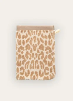 Bouchara Gant De Toilette|Linge De Bain Fantaisie^GANT DE TOILETTE EN VELOURS À MOTIF LÉOPARD