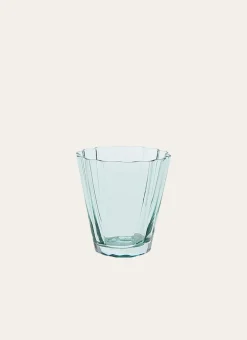 Bouchara Verre, Théière, Carafe|Table De Noël^GOBELET PALME VERT D'EAU