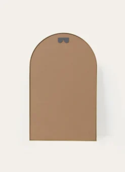 Bouchara Miroir^GRAND MIROIR DEMI-LUNE AVEC CADRE EN MÉTAL