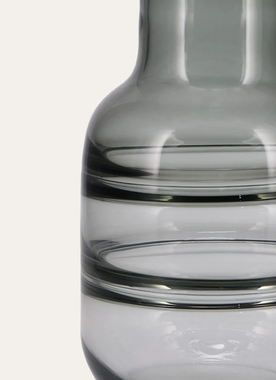 Bouchara Vase, Cache-Pot^GRAND VASE EN VERRE RICOCHET