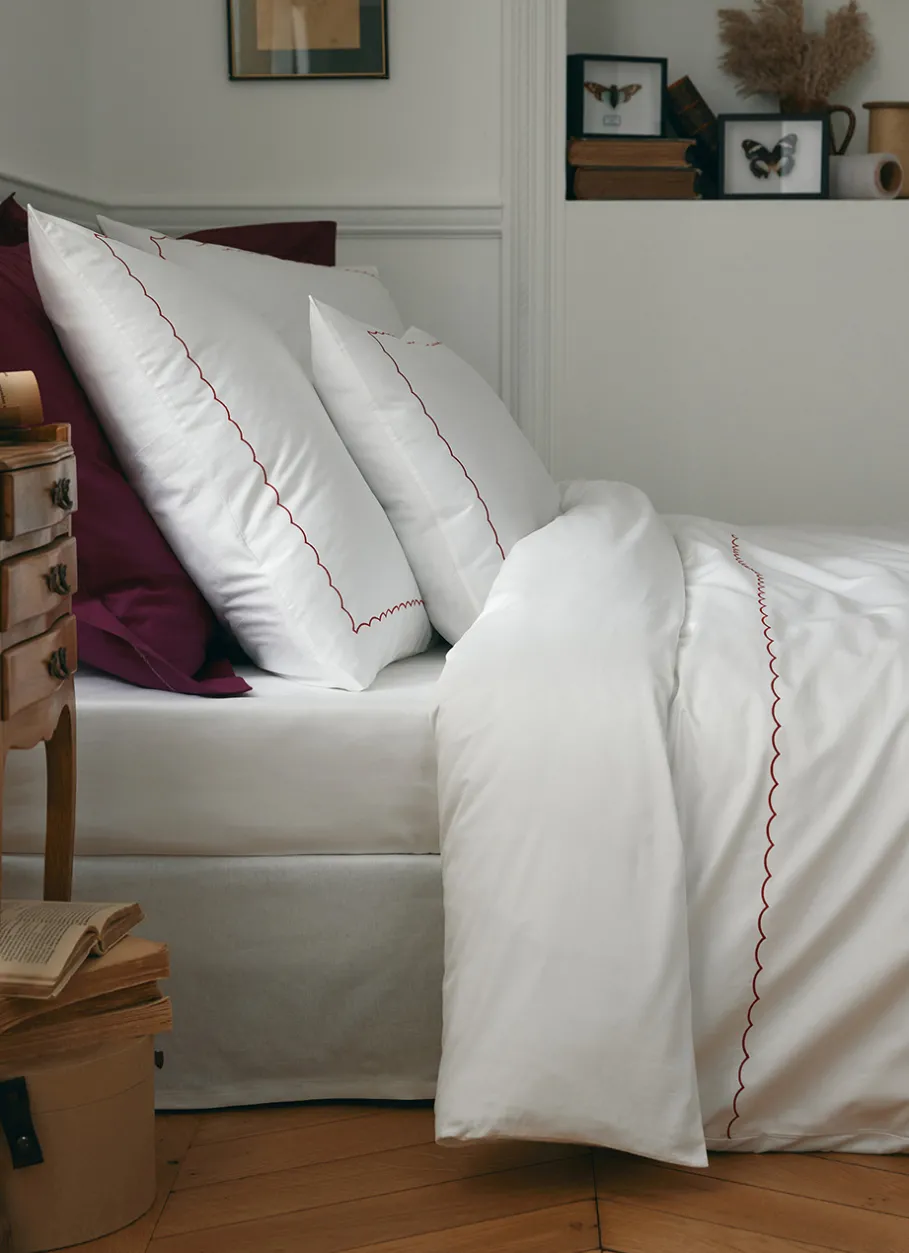 Bouchara Housse De Couette À Motifs|Chambre De Noël^HOUSSE COUETTE SATIN CLOTHILDE