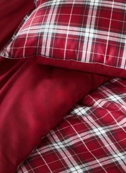 Bouchara Housse De Couette À Motifs|Chambre De Noël^HOUSSE DE COUETTE À CARREAUX TISSÉ TEINT TORQUHIL