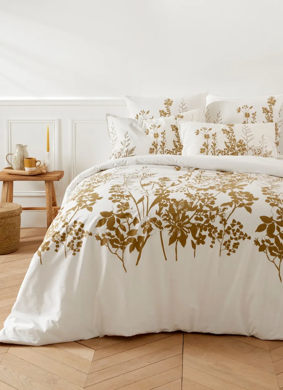 Bouchara Housse De Couette À Motifs|Chambre De Noël^HOUSSE DE COUETTE À MOTIF FLORAL EN PERCALE