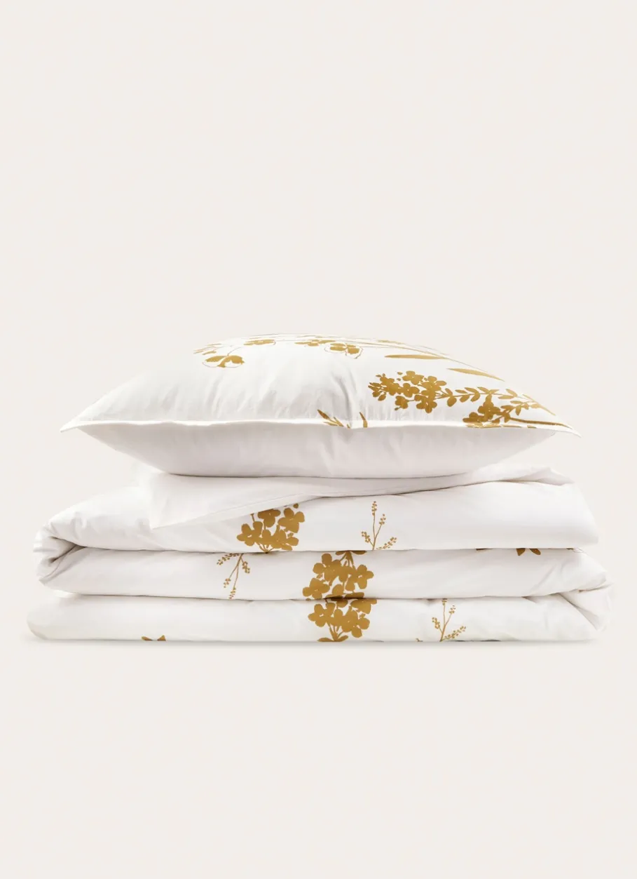 Bouchara Housse De Couette À Motifs|Chambre De Noël^HOUSSE DE COUETTE À MOTIF FLORAL EN PERCALE