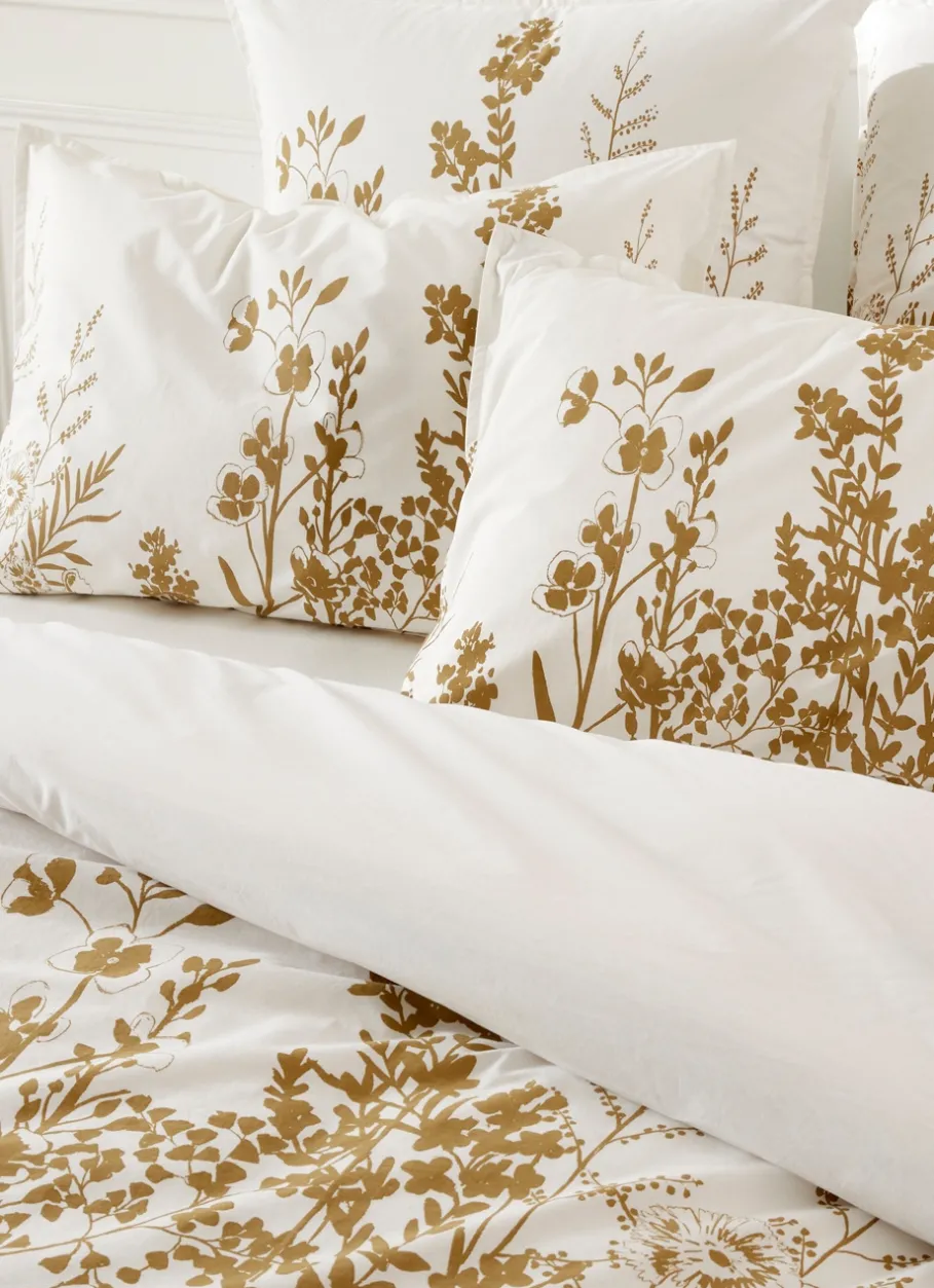 Bouchara Housse De Couette À Motifs|Chambre De Noël^HOUSSE DE COUETTE À MOTIF FLORAL EN PERCALE