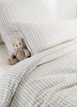Enfant Bouchara Linge De Lit^HOUSSE DE COUETTE BÉBÉ À CARREAUX TARTAN