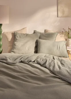 Bouchara Housse De Couette Unie^HOUSSE DE COUETTE DOUBLE GAZE DE COTON