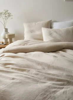 Bouchara Housse De Couette Unie^HOUSSE DE COUETTE EN LIN LAVÉ