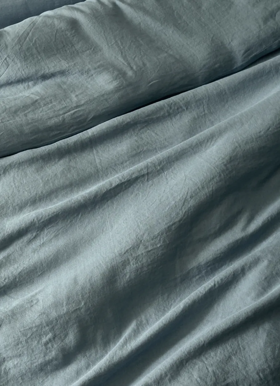 Bouchara Housse De Couette Unie^HOUSSE DE COUETTE EN LIN LAVÉ