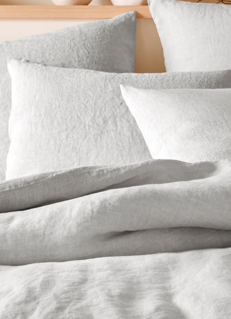 Bouchara Housse De Couette Unie^HOUSSE DE COUETTE EN LIN LAVÉ