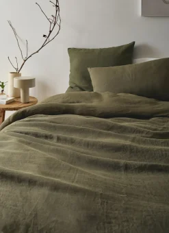 Bouchara Housse De Couette Unie^HOUSSE DE COUETTE EN LIN LAVÉ