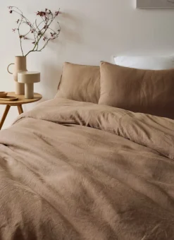 Bouchara Housse De Couette Unie^HOUSSE DE COUETTE EN LIN LAVÉ