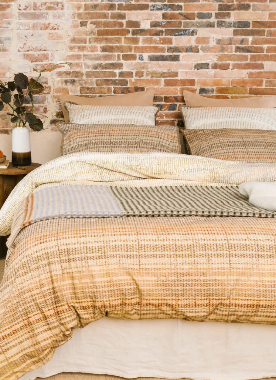 Bouchara Housse De Couette À Motifs^HOUSSE DE COUETTE EN PERCALE LAVÉE TAIGA