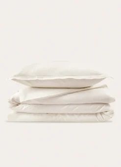 Bouchara Housse De Couette Unie^HOUSSE DE COUETTE EN SATIN DE COTON LAVÉ