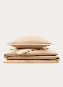 Bouchara Housse De Couette Unie^HOUSSE DE COUETTE EN SATIN DE COTON PEIGNÉ UNI