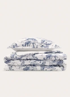 Bouchara Housse De Couette À Motifs|Chambre De Noël^HOUSSE DE COUETTE EN SATIN DE COTON HÉLOÏSE