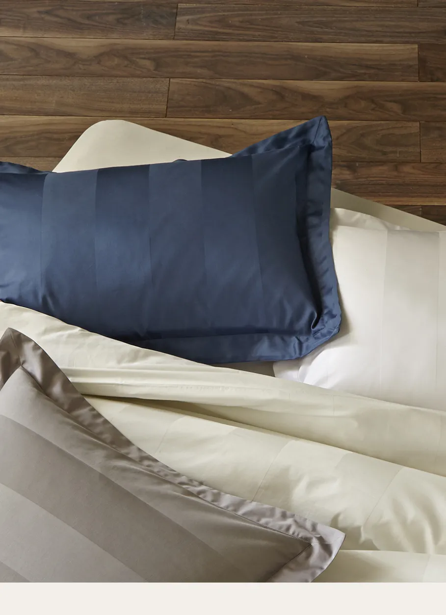 Bouchara Housse De Couette Unie^HOUSSE DE COUETTE RAYÉE EN SATIN DE COTON