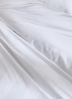 Bouchara Housse De Couette Unie^HOUSSE DE COUETTE RAYÉE EN SATIN DE COTON