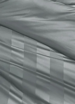 Bouchara Housse De Couette Unie^HOUSSE DE COUETTE RAYÉE EN SATIN DE COTON