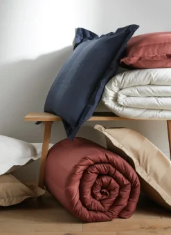 Bouchara Housse De Couette Unie^HOUSSE DE COUETTE RAYÉE EN SATIN DE COTON
